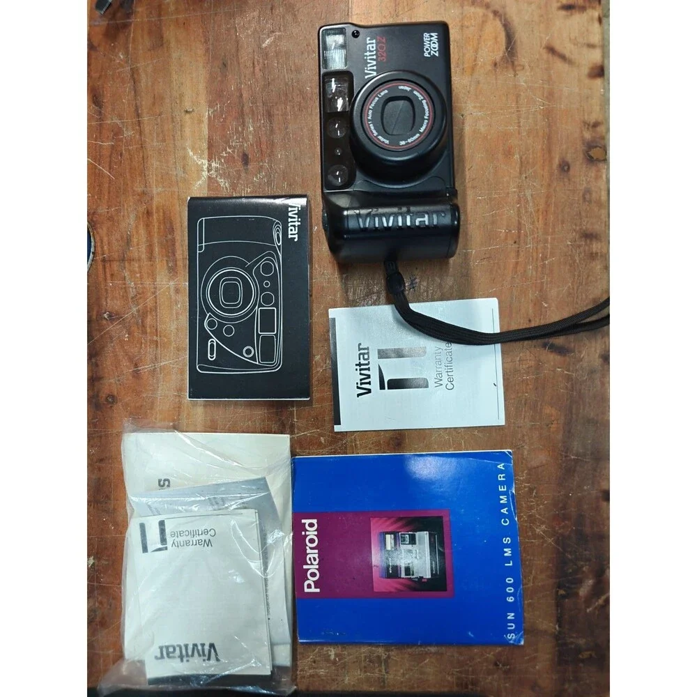 Vivitar 320z Series 1 Auto Focus Power Zoom Camera - Not Tested
